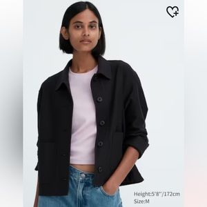 Uniqlo Jersey Relaxed Jacket